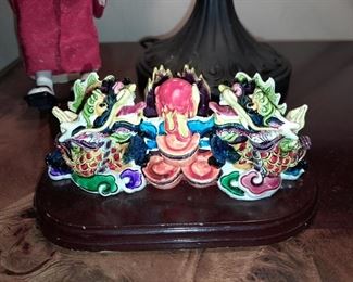 Dragon Figurine On Stand