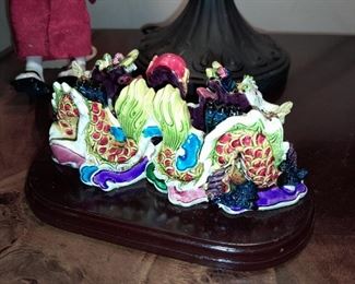 Dragon Figurine On Stand