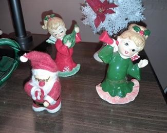Vintage Christmas Angel Figurines