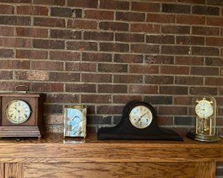 Family Room:  Got time?  Each clock is separately priced.