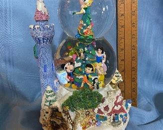 Disney Snow Globe We Wish You A Merry Christmas $50.00