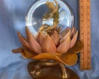 Tinker Bell Gold Snow Globe $55.00