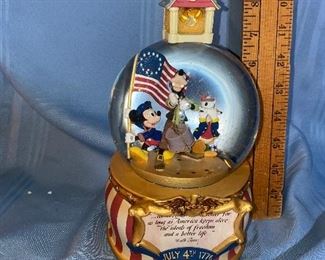July 4th Disney Snow Globe $15.00