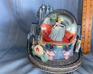 Cinderella Stage Coach Revolving Snow Globe $85.00
