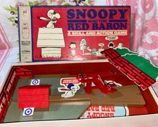 1970 Snoopy Red Baron Game $15.00