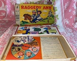 Raggedy Ann box is tattered $5.00