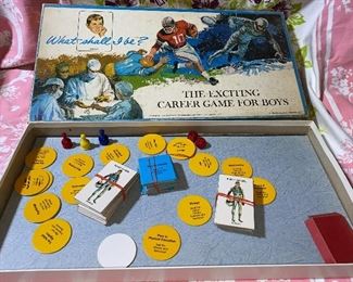 1968 What Shall I Be? Board Game $12.00