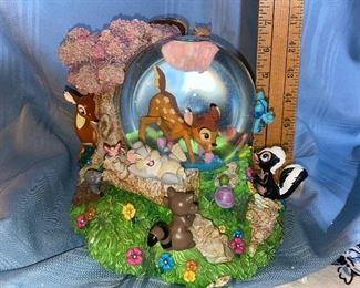 Bambi Snow Globe, one animal is broken off, but is with it $12.00