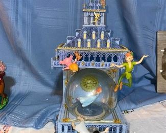 Peter Pan Clock Tower Snow Globe, Water is out of the globe $200.00