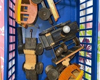 Wood Cars and Trains $5.00