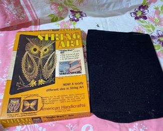 String Art Butterfly Kit, Pattern is missing, no nails, no string. $3.00