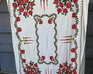 Red Bow Table Cloth $8.00