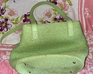 Talbots Green Purse $5.00