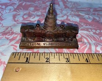Capitol Washington DC Metal Souvenir $4.00