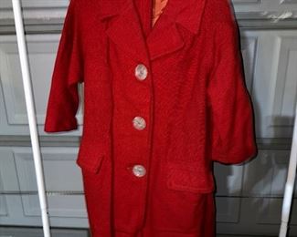 Red Coat, no size no maker $10.00