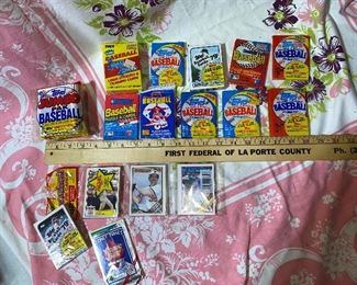 All Unopened Baseball Cards Shown $30.00