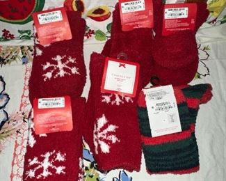 6 Pairs of Red socks New $6.00