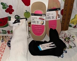 All Hue Socks Shown $10.00