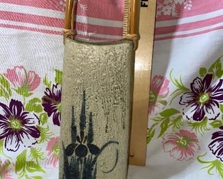 Signed Pottery Basket $14.00