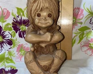 Universal Statuary Indian Girl $8.00