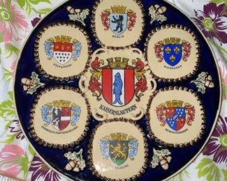 Western Germany Plate Crest Plate $8.00