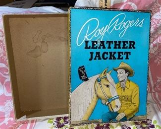 BOX ONLY Roy Rogers Leather Jacket Box $10.00