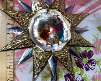Star Nativity Tree Topper $24.00