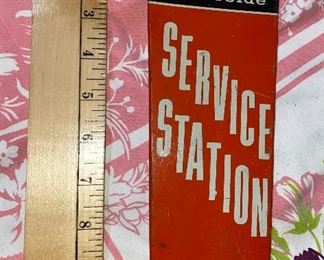 Wards Riverside Service Station Metal Sign $40.00