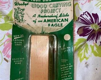 Make Your Own Wood Carving Project $6.00