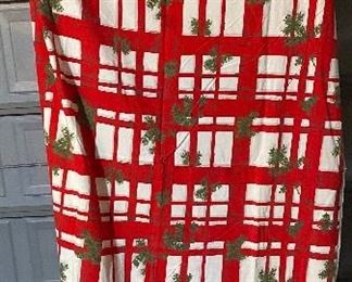 Holiday Table Cloth $12.00