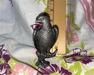 Hand Crafted Pewter Eagle $8.00