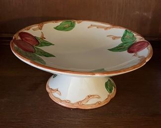 Franciscan Apple Serving Bowl Pedestal $24.00 