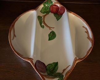 Franciscan Apple Divided Serving Piece $24.00