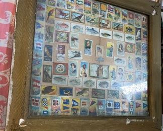 Framed Tobacco Cards $75.00