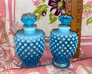 2 Fenton Perfume Bottles $45.00