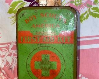 Boy Scouts First Aid Kit $5.00
