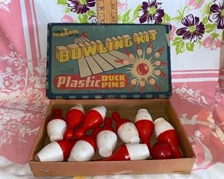 Bowling Kit Deluxe Plastic Pins $8.00