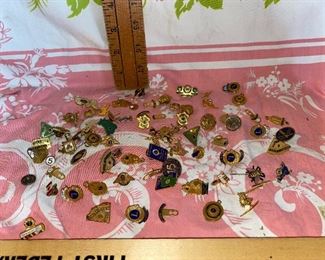 Lions Club, Work and School Pins $35.00 for all