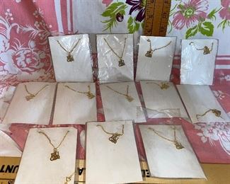 1970’s Retro I’M GIB 12 Necklaces $36.00