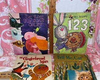 4 Whitman Kids Books $12.00