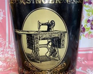 Singer Sewing Machine Waste Basket $30.00