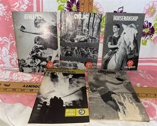5 Boy Scout Handbooks $15.00
