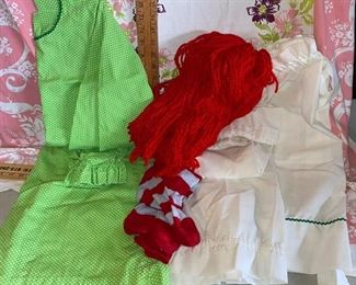 Raggedy Ann Costume $12.00