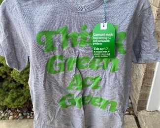 Maison Noir Think Green Act Green Size Small New $15.00