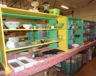 kitchen items including Pioneer Woman