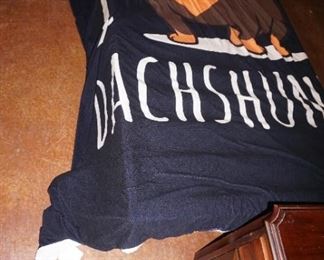 I love Dachshund blanket