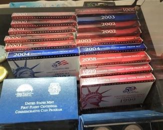 Mint Silver Proof Sets, Mint Sets