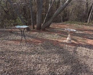 bird baths