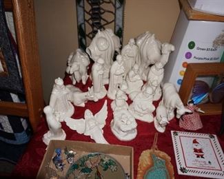Nativity set