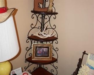 corner shelf, decor